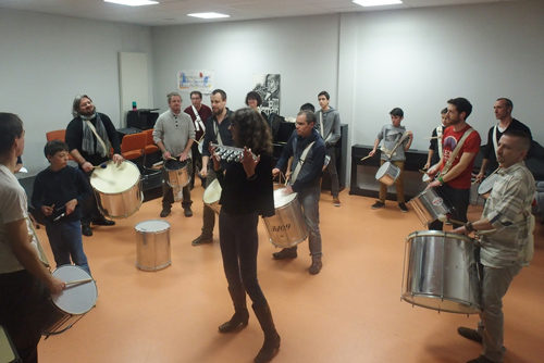 ateliers de pbatucada au Mans
