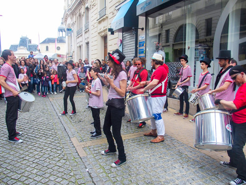 Notre groupe à la fête de la musique du Mans
